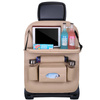 Auto-Organizer für den Sitz klappbares Regal Mini-Autotisch beige