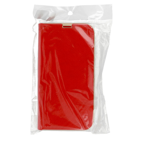 Kabura Book z ramką do Iphone 13 Pro Max czerwona