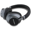 Karl Lagerfeld Saffiano Elongated Bluetooth ANC On-Ear Headphones - Black