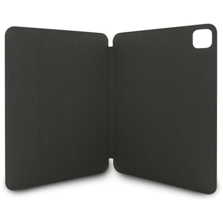 Karl Lagerfeld Saffiano Magnetic Karl &amp; Choupette iPad Pro 11&quot; 2024 Book Cover Case - Black