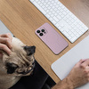 Futerał SILICONE MAG COVER kompatybilny z MagSafe do IPHONE 16 Pro różowy
