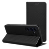 Kabura LUNA Book Carbon do HUAWEI P30 Lite czarny