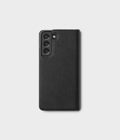 Ringke Folio Signature Flip Leather Case for Samsung Galaxy S22 + (S22 Plus) Black (FSS118R262)