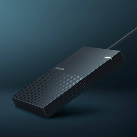 Ugreen Festplattengehäuse 2,5&#39;&#39; USB 3.2 Gen 1 5Gbps Schacht für HDD SSD mit USB Kabel schwarz (30719 CM471)