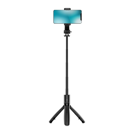 BLUE STAR uchwyt selfie z pilotem bezprzewodowym tripod L21 czarny