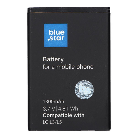 Battery for LG L3 / L5 P970 1300 mAh Blue Star