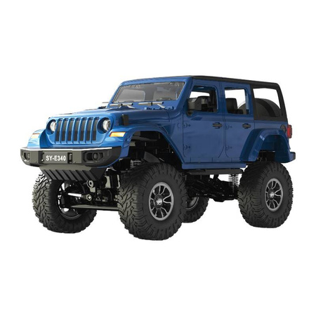 Remote-controlled car 1:14 Double Eagle (blue) Jeep Crawler Pro E340-003
