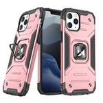 Wozinsky Ring Armor pancerne hybrydowe etui pokrowiec + magnetyczny uchwyt iPhone 13 różowy