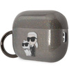 Karl Lagerfeld KLAP2HNKCTGK Airpods Pro 2 cover black/black Gliter Karl&amp;Choupette
