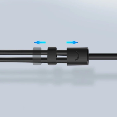 Ugreen kabel rozdzielacz AUX 3,5 mm mini jack (żeński) - 2x 3,5 mm mini jack (męski - mikrofon i słuchawki) czarny (AV140 20899)