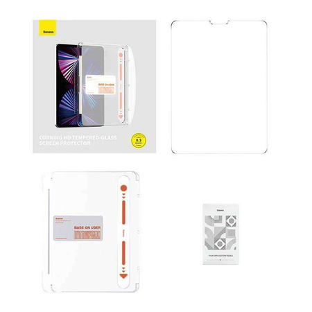 Gehärtetes Glas IPAD MINI 6 2021 Tempered Glass Baseus Clear