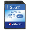 Verbatim Karta Premium U1 SDXC 256GB V10  czarny/black 44026