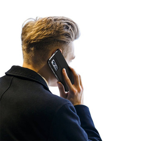 Schutzhülle VIVO Y01 / Y15S mit einem Flip Dux Ducis Skin Leder schwarz