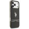 Etui US Polo DH and Bottom Stripe Logo   MagSafe do iPhone 17 Pro Max czarny