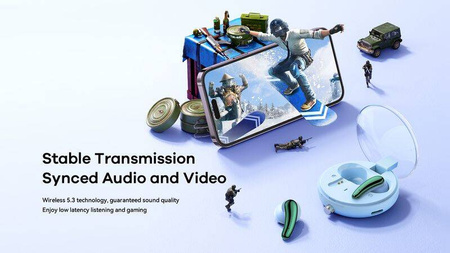 Słuchawki Bluetooth REMAX TWS C1 BT 5.3 ENC BLUE