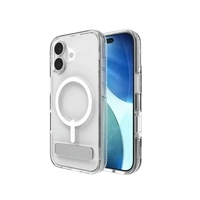 Etui ZAGG Crystal Palace Snap KS MagSafe z podstawką na iPhone 17 - przezroczyste