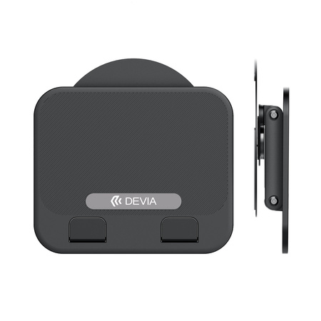 Devia uchwyt podstawka EL238 do laptopa tableta składana z rotacją 360 aluminiowa czarna