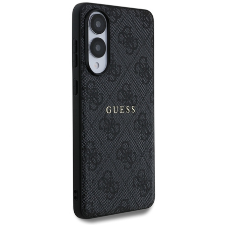 Guess 4G Ring Classic Logo MagSafe - Etui Samsung Galaxy S25 Edge (czarny)