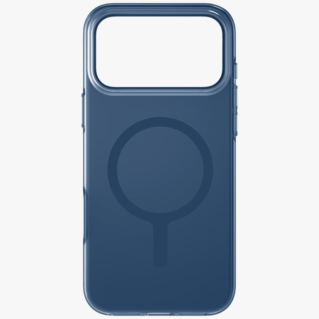 Etui UNIQ Clario do iPhone 17 Pro Max Magclick Charging niebieski