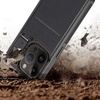 3-in-1-Hülle für iPhone 14 Pro mit MagSafe Wallet RFID-blockierender Ständer Dux Ducis Rafi Mag – Schwarz