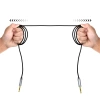 Kabel Choetech AUX002 mini jack 3.5mm (męski) / mini jack 3.5mm (męski) 1.2m - czarny