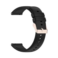 Silikonarmband für Xiaomi Mi Watch / Amazfit GTR 47mm - Schwarz