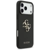 Etui Guess Grained Big 4G & Classic Logo na iPhone 17 Pro Max - czarne