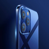 Joyroom New Beautiful Series ultra cienkie przezroczyste etui z metaliczną ramką do iPhone 12 mini czarny (JR-BP794)