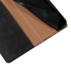 Magnetband Hülle Hülle für Samsung Galaxy S22+ (S22 Plus) Tasche Geldbörse + Mini Lanyard Anhänger Schwarz