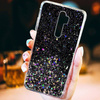 Etui IPHONE 14 Brokat Cekiny Glue Glitter Case czarne