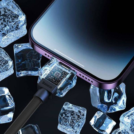 USB - Lightning 2,4A 1m Kabel Baseus CoolPlay - schwarz