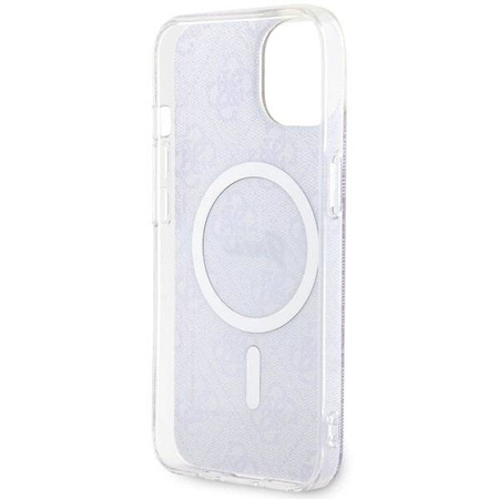 Guess GUHMP14MH4STU iPhone 14 Plus 6.7" lila/lila Hardcase 4G MagSafe