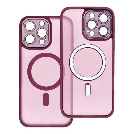 Futerał VARIETE MAG COVER kompatybilny z MagSafe do IPHONE 16 PRO fioletowy