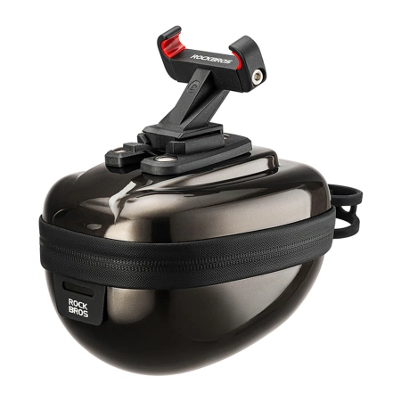 Rockbros Rigid Hard Shell Compact Saddle Bag 0.4l - Black