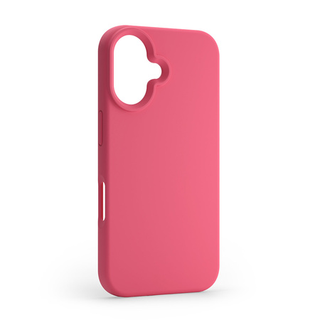 Nakładka Etteri Silicone Mag do iPhone 16 Plus 6,7" malinowa