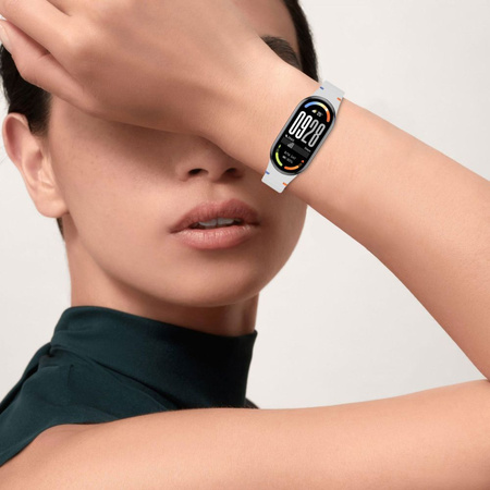 TECH-PROTECT SILICONE SPORT XIAOMI SMART BAND 8 / 9 / 10 / NFC CRAYON GREY