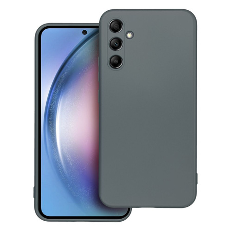 Futerał METALLIC do SAMSUNG A34 5G szary