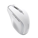 Bezprzewodowa mysz Ugreen MU101 ergonomiczna Bluetooth / 2.4 GHz - biała