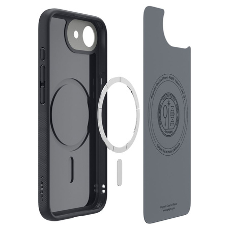 SPIGEN NANO POP MAG MAGSAFE IPHONE 16E BLACK SESAME