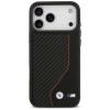 BMW M Carbon Line &amp; Logo MagSafe Case für iPhone 17 Pro Max – Rot
