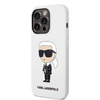 Karl Lagerfeld Silicone NFT Ikonik - Etui iPhone 14 Pro Max (biały)