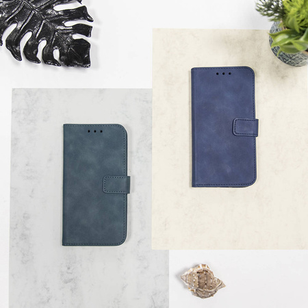 Etui Smart Velvet do Xiaomi Redmi 9A/ 9AT/ 9i granatowy