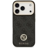 Etui Guess 4G Strass Logo MagSafe na iPhone 17 Pro - czarne