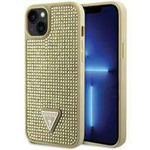 Guess GUHCP14MHDGTPD iPhone 14 Plus 6.7" gold/gold hardcase Rhinestone Triangle