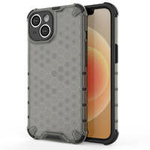 Honeycomb case for iPhone 14 Plus armored hybrid cover black