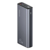 Powerbank 30000mAh  65W 2x QC3.0 USB + USB-C PD + Kabel USB-C - USB-C USAMS PB59 szary