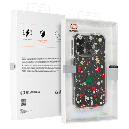 TEL PROTECT Christmas Clear Case do Iphone 11 Wzór 2