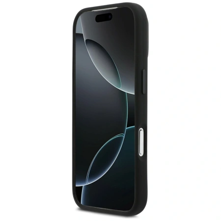 BMW M Silicon Horizontal Line MagSafe Case for iPhone 17 Pro - Black