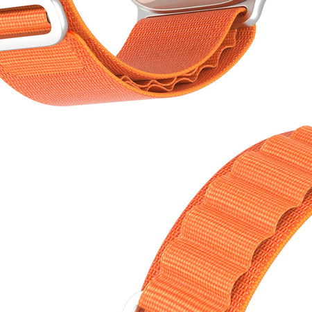 Sport-Schnallenarmband für Apple Watch 8/7/6/SE/5/4/3/2/1 (41, 40, 38 mm), Dux Ducis Armband GS-Version – Orange