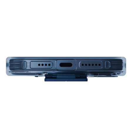 Etui APPLE IPHONE 15 PRO MAX UNIQ Heldro Mount with Stand niebieskie